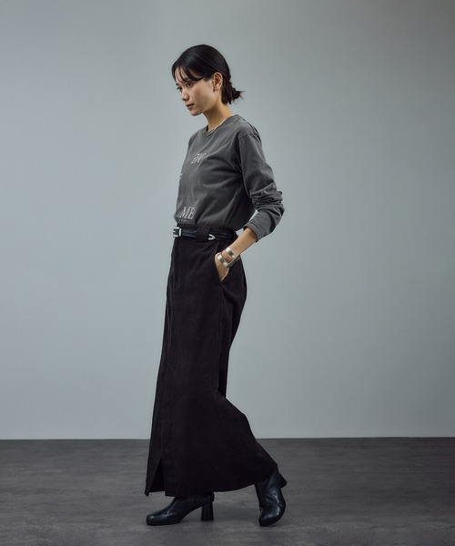 セール】Vintageライクin me プリントロングスリーブT / ロンT（T