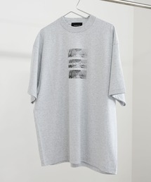 BASIS（ベイシス）の「SANDER LAND 7.1oz オープンエンド BOXロゴ ラギットTシャツ（Tシャツ/カットソー）」