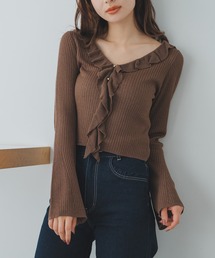 ラッフルシアーカーディガン
