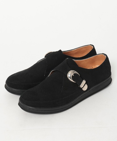 MANEBU】スエードモンクストラップシューズ（その他シューズ）｜MANEBU