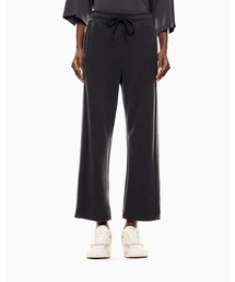 EMPORIO ARMANI EA7 | 【エンポリオ アルマーニ EA7】Sporty Forever ワイドパンツ コットン混紡(その他パンツ)