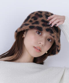 ﾚｵﾊﾟｰﾄﾞﾌﾟﾘﾝﾄﾎﾞｱｷｬｯﾌﾟ（キャップ）｜Vivienne Westwood（ヴィヴィアン