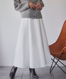 【S～Lサイズ展開】【低身長サイズあり】ダンボール ロング フレア スカート