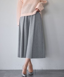 【S~Lサイズ展開】【低身長サイズあり】ダンボール ロング フレア スカート