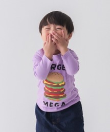 CHEEK ROOM | CHEEK ROOM/チークルーム メガバーガー　ロングＴシャツ(Tシャツ/カットソー)