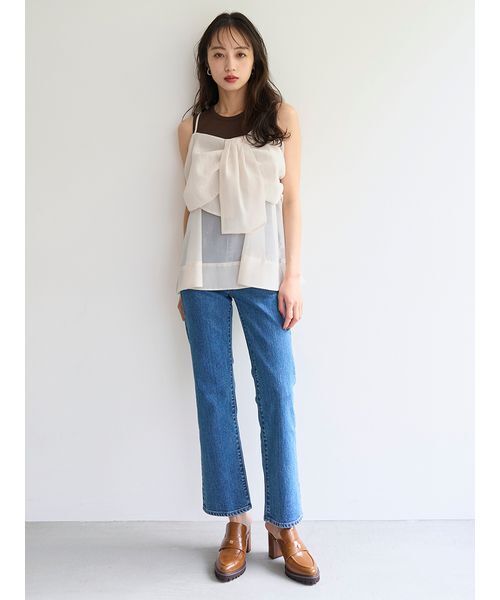 【試着のみ】SNIDEL カットソー 試着のみ✨️美品 スナイデル カットジャガードカットソー