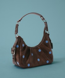 SELLE GLANT（セレグランテ）の「SIDE DESIGN TUCK HALF MOON BAG/サイドデザインタックハーフムーンバッグ（ハンドバッグ）」