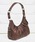 selle glant�i�Z���O�����e�j�́uSIDE DESIGN TUCK HALF MOON BAG/�T�C�h�f�U�C���^�b�N�n�[�t���[���o�b�O�i�n���h�o�b�O�j�v�b�_�[�N�u���E��