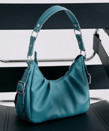 selle glant（セレグランテ）の「SIDE DESIGN TUCK HALF MOON BAG/サイドデザインタックハーフムーンバッグ（ハンドバッグ）」