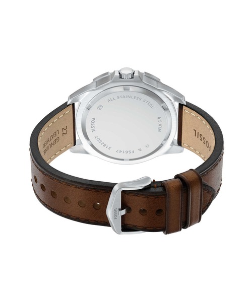 FOSSIL（フォッシル）の「フォッシル 腕時計 メンズ アナログ レザー FS6147（アナログ腕時計・メンズ・ブラウン・FREE）」の3枚目の写真