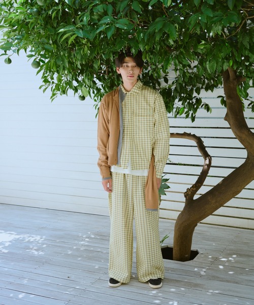 お休みと行ってきますのパジャマパンツ、秋（その他パンツ