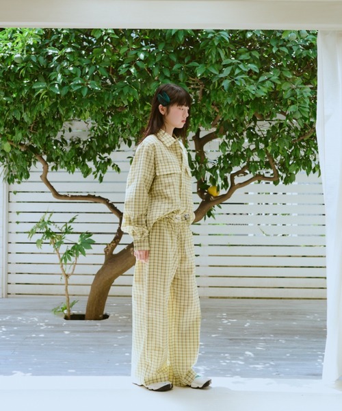お休みと行ってきますのパジャマパンツ、秋（その他パンツ