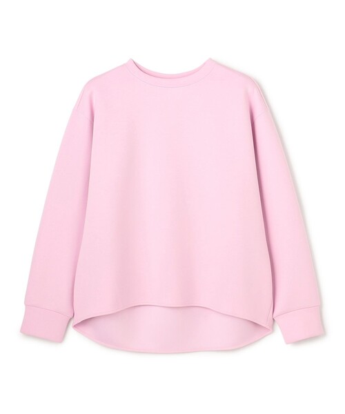 UNFILO(アンフィーロ)の「BEAUTY FORM JERSEY バックフォルム プルオーバー(スウェット・レディース・グレー系/ベージュ系/ライトグレー系/ピンク系1/ブラック系・X-LARGE)」の1枚目の写真