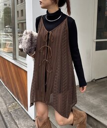 CIAOPANIC TYPY | 2WAYイレギュラーヘムレースアソートキャミチュニック(タンクトップ)