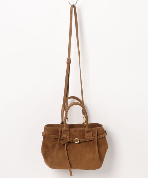 CHRISTIAN VILLA(クリスチャンヴィラ)の「【CHRISTIAN VILLA】レザーミディアムハンドバッグ(Q56368)(ハンドバッグ・レディース・ブラウン系その他/ダークブラウン/ボルドー・ALL)」の9枚目の写真