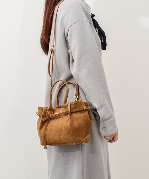 CHRISTIAN VILLA(クリスチャンヴィラ)の「【CHRISTIAN VILLA】レザーミディアムハンドバッグ(Q56368)(ハンドバッグ・レディース・ブラウン系その他/ダークブラウン/ボルドー・ALL)」の11枚目の写真