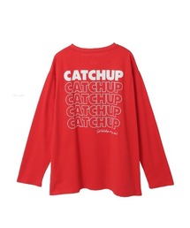 【Catchup】“Catchup”バックプリントロングTシャツ(大人サイズ)