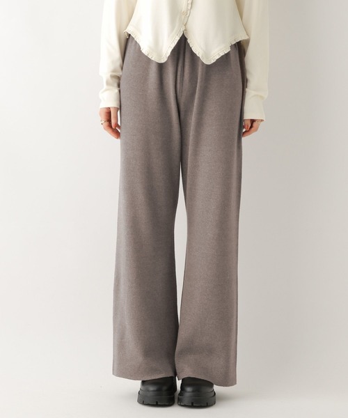 Heather（ヘザー）の「ニットレイヤードパンツ　592789（その他パンツ・レディース・ブラック/ブラウン・FREE）」の20枚目の写真