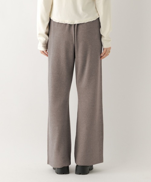 Heather（ヘザー）の「ニットレイヤードパンツ　592789（その他パンツ・レディース・ブラック/ブラウン・FREE）」の21枚目の写真