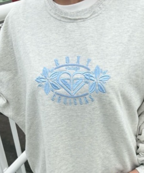ROXY（ロキシー）の「ROXY/ロキシー FIND YOUR WAVE スウェット RLT254611T（スウェット・レディース・ライトブルー/ブラック/ヘザーグレー・M/L）」の14枚目の写真