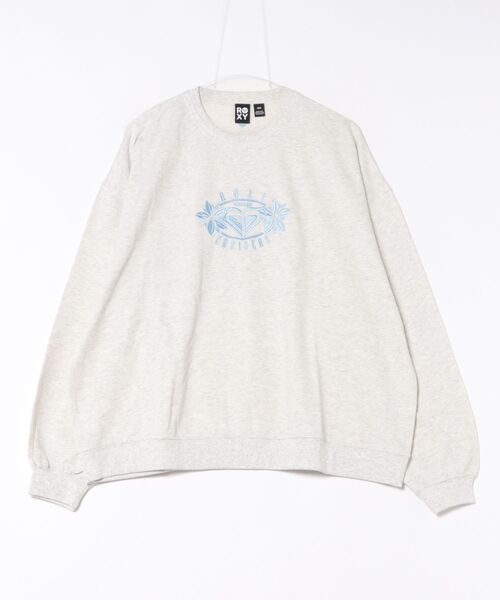 ROXY（ロキシー）の「ROXY/ロキシー FIND YOUR WAVE スウェット RLT254611T（スウェット・レディース・ライトブルー/ブラック/ヘザーグレー・M/L）」の18枚目の写真