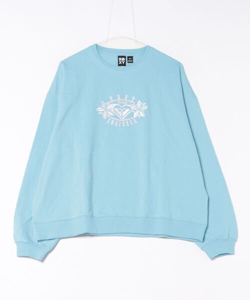 ROXY（ロキシー）の「ROXY/ロキシー FIND YOUR WAVE スウェット RLT254611T（スウェット・レディース・ライトブルー/ブラック/ヘザーグレー・M/L）」の19枚目の写真