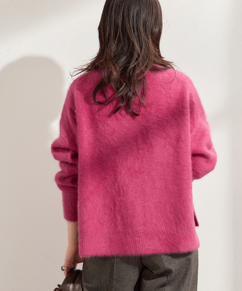 追加2》FOX CASHMERE Vネックカーディガン（カーディガン/ボレロ