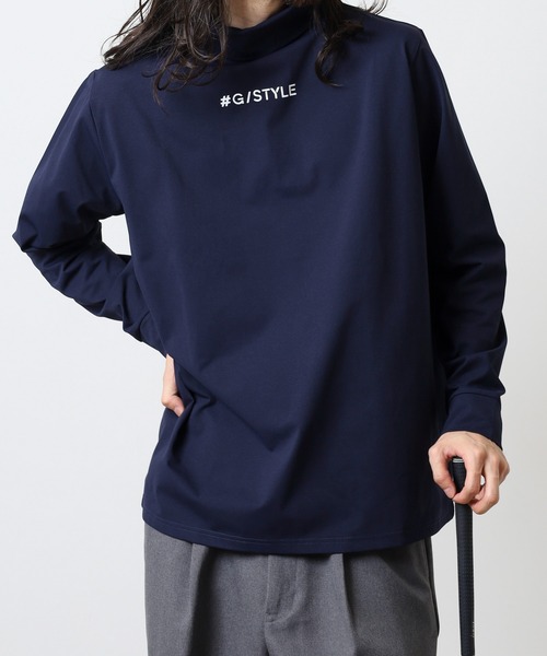 FUNALIVE（ファンアライブ）の「ハイネック ロゴ 長袖 プリントTシャツ（Tシャツ/カットソー・メンズ・チャコールグレー/ホワイト/ネイビー/ブラック・L/LL/M）」の19枚目の写真