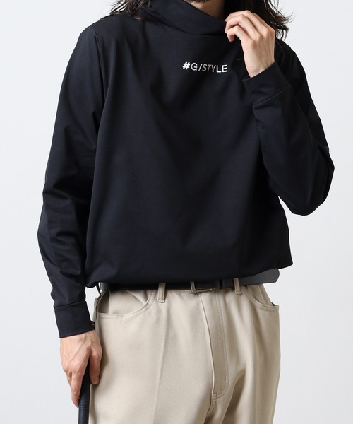 FUNALIVE（ファンアライブ）の「ハイネック ロゴ 長袖 プリントTシャツ（Tシャツ/カットソー・メンズ・チャコールグレー/ホワイト/ネイビー/ブラック・L/LL/M）」の11枚目の写真