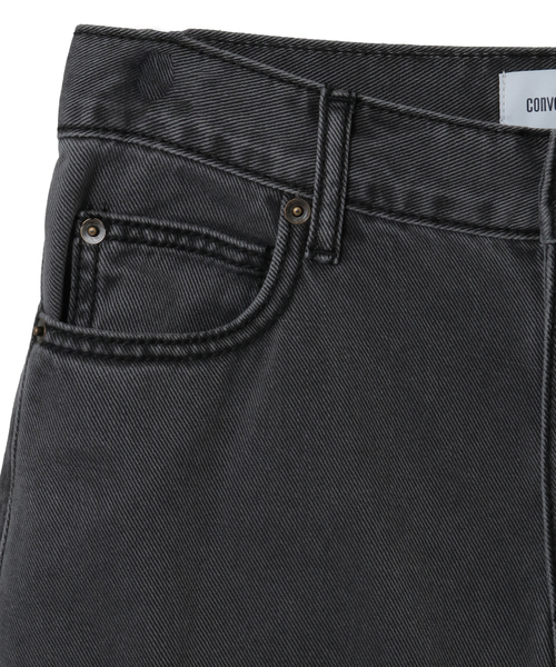 CONVERSE TOKYO（コンバーストウキョウ）の「COTTON CHINO WIDE PANTS（デニムパンツ・レディース・チャコールグレー/ボルドー/ベージュ・FREE）」の9枚目の写真