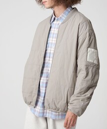 <CITEN>キルティングジップブルゾン