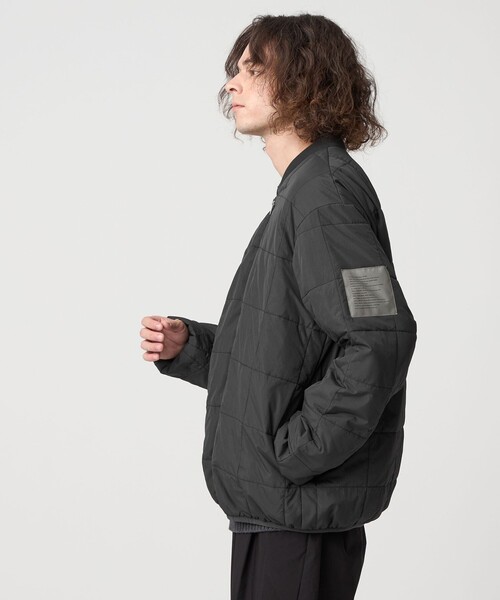 CITEN（シテン）の「＜CITEN＞キルティングジップブルゾン（ブルゾン・メンズ・ブラック/ライトグレー・M/L）」の21枚目の写真