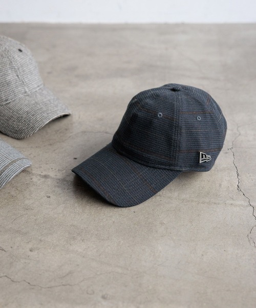 HEREIAM】NEWERA別注/9TWNTY LONG VISOR METAL FLAG（キャップ）｜NEW