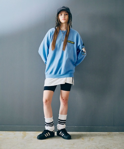 RNA（アールエヌエー）の「M2554 タイガートレーナー（スウェット・レディース・ブラック/ブルー/レッド・MEDIUM）」の16枚目の写真