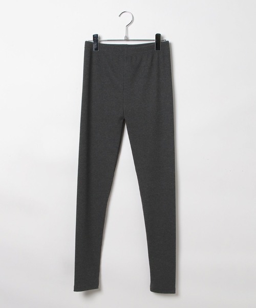 LEPSIM（レプシィム）の「ストレッチリブレギンス　578308（レギンス/スパッツ・レディース・チャコールグレー/グレー/ブラック・FREE）」の15枚目の写真