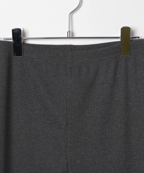 LEPSIM（レプシィム）の「ストレッチリブレギンス　578308（レギンス/スパッツ・レディース・チャコールグレー/グレー/ブラック・FREE）」の17枚目の写真