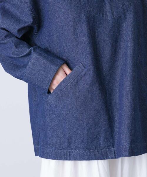 デニムセーラープルオーバー（シャツ/ブラウス）｜かぐれ（カグレ）の