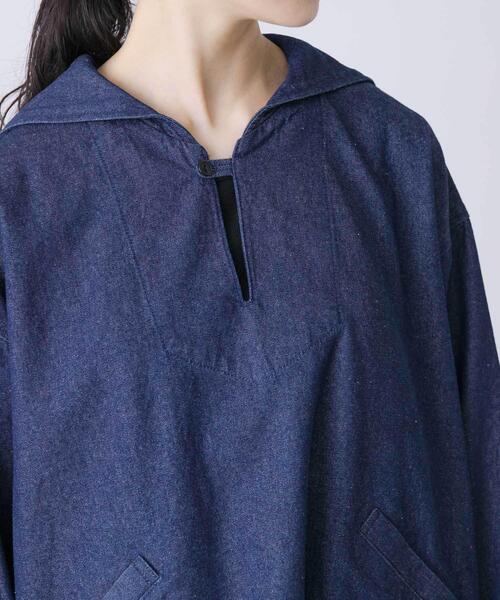 かぐれ デニムプルオーバーシャツ かぐれ｜デニムプルオーバーシャツ