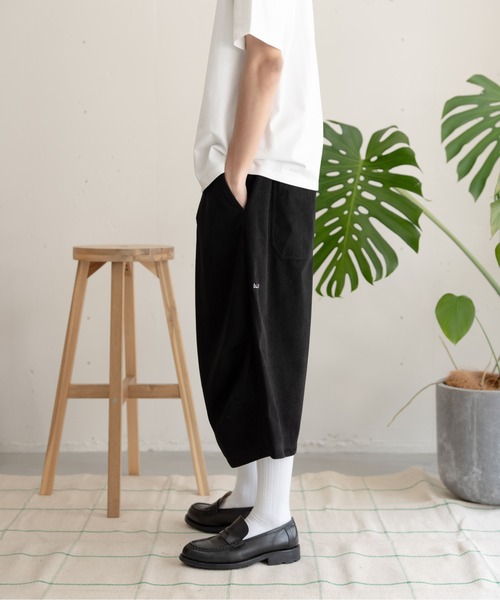 bashful base Oriental(バッシュフルベースオリエンタル)の「【bbO】バギーコーデュロイショーツ/ハーフパンツ(その他パンツ・メンズ・ブラック/ブラウン・SMALL/MEDIUM/LARGE)」の9枚目の写真