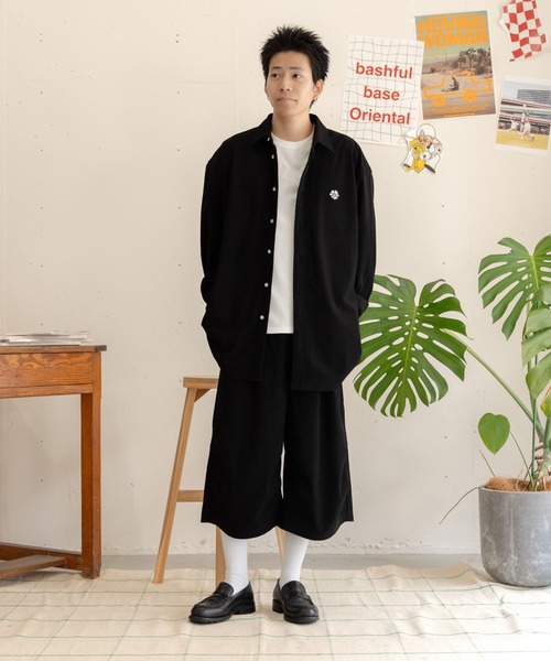 bashful base Oriental(バッシュフルベースオリエンタル)の「【bbO】バギーコーデュロイショーツ/ハーフパンツ(その他パンツ・メンズ・ブラック/ブラウン・SMALL/MEDIUM/LARGE)」の7枚目の写真