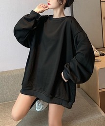 Pittok（ピットク）の「ゆったりオーバーサイズトレーナー（スウェット）」