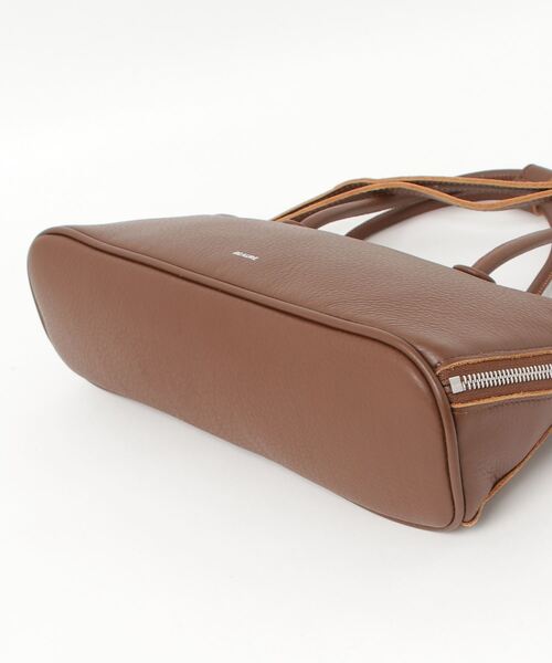 Beau're（ヴュレ）の「【BEAURE/ビュレ】横長 ブガッティ型 2Way ショルダー Bag（ハンドバッグ・レディース・ブラウン/シルバー/ブラック/アイボリー/ネイビー・FREE）」の21枚目の写真