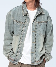 WOODENDOLL（ウッディンドール）の「WOODENDOLL トリミングステッチ デニムジャケット（デニムジャケット）」