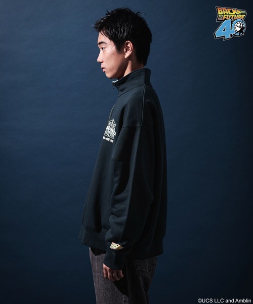 バック・トゥ・ザ・フューチャー】コラボプリントハーフジッププル