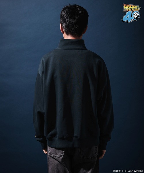 バック・トゥ・ザ・フューチャー】コラボプリントハーフジッププル