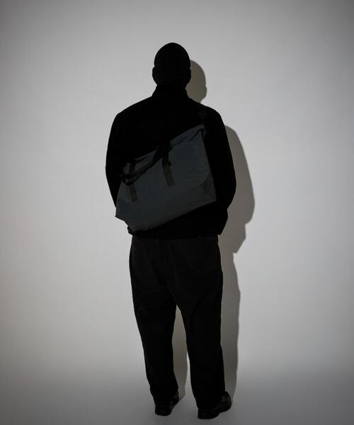 PACKING（パッキング）の「PACKING/パッキング　BLACK REFLECTIVE TOTE（トートバッグ・メンズ・ブラック・F）」の15枚目の写真