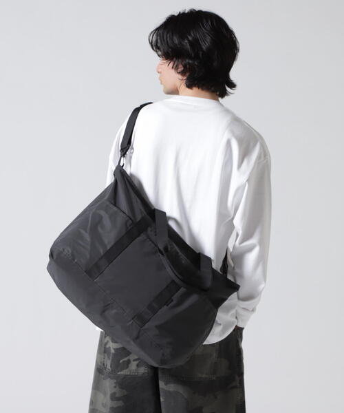 PACKING（パッキング）の「PACKING/パッキング　BLACK REFLECTIVE TOTE（トートバッグ・メンズ・ブラック・F）」の18枚目の写真