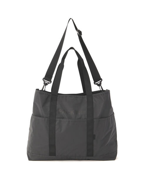 PACKING（パッキング）の「PACKING/パッキング　BLACK REFLECTIVE TOTE（トートバッグ・メンズ・ブラック・F）」の19枚目の写真