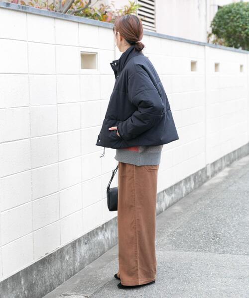 セール】中綿クロップドジャケット（ダウンジャケット/コート）｜ITEMS