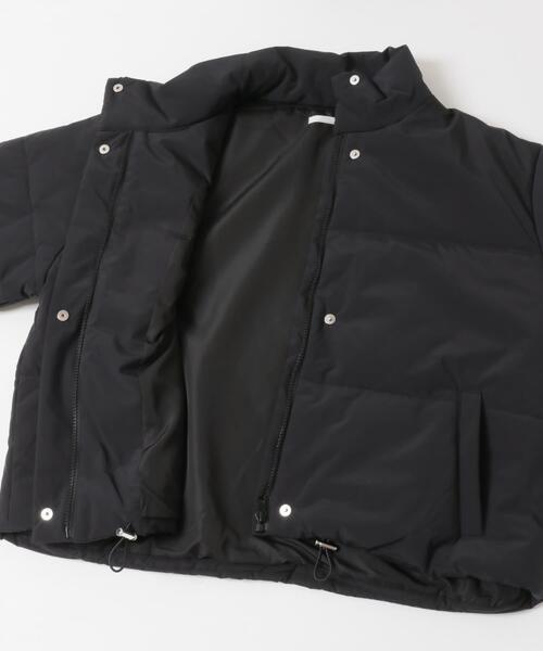 ITEMS URBANRESEARCH(アイテムズ アーバンリサーチ)の「中綿クロップドジャケット(ダウンジャケット/コート・レディース・ブラック/ライトブルー/チェック・FREE)」の21枚目の写真